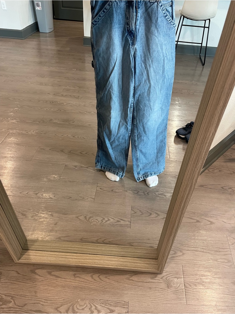 Old Navy Relaxed Light Blue Carpenter Jeans - Picture 12 of 12